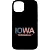US States United States USA Country Amer Custodia per iPhone 13 Iowa Halkeye State State America Stati Uniti d'America