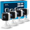 GNCC 2K 3MP Telecamera WiFi Interno con Visione Notturna 2.4/5GHz, Kit 4
