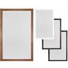 r rollmaxxx ROLLMAXXX Zanzariera per finestra fai da te con telaio in alluminio - Kit per finestre - Rete antinsetti con telaio in alluminio - Protezione da zanzare e insetti - Marrone - 50 x 150 cm