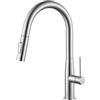 CECIPA Rubinetto Cucina con Doccetta Estraibile, Arco Miscelatore Cucina