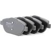 RIDEX 402B0963 Set d'assale Kit pastiglie freni Anteriore Compatibilità con PEUGEOT 2008 Station Wagon CU