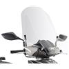 GENERICO givi 440a+a6119a cupolino trasparente compatibile con kymco agility 50-125 r16+ 2014 2015 2016 2017 2018 2019 2020 2021 2022