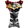 AZgraphishop PARASERBATOIO RESINA 3D COMPATIBILE PER MOTO BMW HONDA DUCATI YAMAHA KAWASAKI TRIUMPH BENELLI KTM APRILIA CAGIVA Batman Style FM-H019