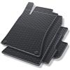 Mossa Tappetini gomma adatti per Mercedes GLA X156 SUV 2013-2019 4 pz. nero
