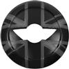 Generic Generisch Coprisvolgimento del volante, decorazione, compatibile con Mini Cooper (Union Jack UK GG, R50 R53 berlina R52 cabrio 2000-2006)