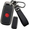 HIBEYO Electro Custodia per chiave moto adatta per NIU MQIS U1 MQIS2 UQIS UPI NQI U&B UQI U1D Metallo Custodia Portachiavi Portachiavi Accessori Elettrico Lungo Portachiavi Nero
