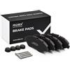 RIDEX 402B0126 Set d'assale Kit pastiglie freni Anteriore con accessori con bulloni pinza freno con lamierino anticigolío Compatibilità con MERCEDES-BENZ VITO/MIXTO Furgonato W639