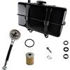Generico Kit Serbatoio Completo + Supporto Filtro Nafta + Tasselli Serbatoio + Tubo Collegamento compatibile per motori Lombardini Diesel 6LD360 6LD400 6LD435 LDA520 per motozappa e motocoltivatore