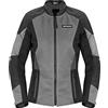 SPIDI Giacca in Rete Super Net Lady, Grigio, L