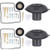Doo Engy Kit di riparazione per carburatore, kit di conversione per moto, con membrana, pistone, ugello principale, camera galleggiante, guarnizione valvola a membrana, strumenti per Honda VT 600 C Shadow PC21