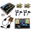 VEGA Kit HID Xenon Marca Francaise Vega® HIR2 9012 6000K 55W Canbus Anti Errore ODB Design ASIC Lampadine a base angolata
