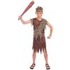 amscan 9904443 - Costume da uomo delle caverne, età 4-6 anni