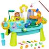 Yidueace Tavolo Gioco Acqua Per Bambini, Giocattolo Con Pompa Elettrica, Tavolo Acqua E Sabbia, Per Area Di Gioco Interna & Esterna