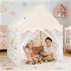 Maxetodo Tenda Gioco per Bambini 120×100×130 cm con Luci LED e Finestre