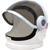 Spooktacular Creations Casco da astronauta bianco con visiera mobile Costume astronauta per classe Accessori per giochi di ruolo calze natalizie bomboniere feste di compleanno per ragazzi bambini