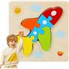 higyee Puzzle con animali in legno per bambini,Puzzle con animali in legno per bambini, giocattolo creativi per | Simpatici puzzle in per, apprendimento di giocattoli