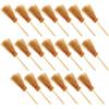 Luxshiny 80 Scope Per Case Delle Bambole Mini Modelli Di Strumenti Per La Pulizia Ornamenti Di Scopa Da Strega Di Halloween Decorazioni Per Micro Paesaggi Marrone Chiaro Legno