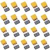 LINSYRC 10 Coppie Adattatore di Connettore Maschio e Femmina Spina Amass MR30 con Guaina per RC Lipo Batteria RC Multicopter