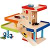 Goki 53821 - Parcheggio in Legno, 51,9 x 31,4 x 38,5 cm