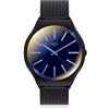 Swatch Orologio Uomo Cinturino Metallico Quadrante Iridescente SS07B104M, Bracciale