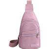 FOLOVEYA Zaino Monospalla Donna Piccolo Borsa Tracolla Antifurto Sling Bag