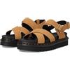 Dr. Martens Voss II, Sandali Donna, Marrone Chiaro, 36 EU