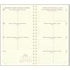 Exacompta - 16822E - Ricarica agenda tascabile Eurotime 16S a spirale, 9 x 16 cm, visualizzazione settimanale, da gennaio a dicembre 2024