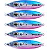 Generic XILILHC Cucchiaio da Jig in Metallo con Esca for Pesca in Acqua di Mare da 5 Pezzi/Set