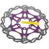 OAPNCBVY Rotore del freno a disco MTB Rotore galleggiante per bicicletta Dissipazione del calore 140mm 160mm Rotore 180mm 203mm Accessori per ciclismo Tamburo Posteriori per Bicicletta(1pc 160MM-purple)