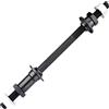 AYBDSJNWSF Asse da 240 mm for mountain bike, mozzi for bicicletta, ruota libera neve posteriore allungata(240mm axle Black)