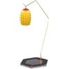 Generic Supporto Lampada Da Scrivania Supporto Organizer Regolabile In Acciaio | Supporto Portapiante Da Appendere Cesto Fiori, Mangiatoia , Piante, Interno, Esterno, Patio, Giardino, Picnic