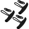 SHINEOFI 3 Pezzi Maniglia per Kayak in Plastica Nera Facile da Trasportare e Sostituire, Accessorio Professionale per Attrezzature da Pagaiata e Kayak