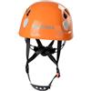 QUXVUIS Casco da arrampicata traspirante con cinturino regolabile ad resistenza per arboricoltori, che offre protezione di qualità durante il lavoro sugli, Bianco, 26x20.5 cm