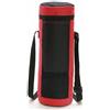 Xweptuy Borsa Termica per Bottiglie, Portabottiglie Isolante da 1, 5 Litri con Tracolla Regolabile Borsa Termica Isolante a Lunga Durata, Tessuto Oxford - Rosso