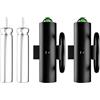 APGLSXY Rod Glow Stick Rods Tip Light, Impermeabile LED Morsi Allarme Elettronico Canna da Pesca Punta LED Luce per Notte Pesca Notturna Glow Stick