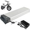 JHKJ Batteria di Ricambio per Bici Pieghevole da 48 Volt, 36V 10Ah 13Ah 15Ah 17Ah, batterie al Litio per ebike da 48V 10.4Ah 12.8Ah 14Ah per Motore di Bici elettrica.,48v 12.8ah