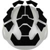 CZMYCBG Kit di Chiusure a Strappo per Casco, Set Fai-da-te per Caschi High-cut, Adesivi e Toppe per Fissaggio Su Casco