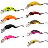 Generic XILILHC 9 Pz/Lotto 3.8 Cm 1.5 G Mini Minnow Galleggiante Richiamo di Pesca