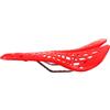 ABOOFAN Sella per Mountain Bike Rossa in Plastica Stabile e Facile da Installare, Cuscino Comodo per Ciclismo su Strada e Fuoristrada