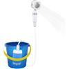 Générique Kit per esterni portatile | Ricaricabile 5000 mAh Wireless Camping Shower Pump ABS+PVC | Water Hose Mobile Travel Shoorer System for Camping, Construction Site, Hiking and Outdoor Use