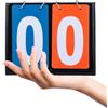 GRIRIW Tabellone Segnapunti Digitale per Basket e Pallavolo, in PVC Rosso, Numeri Facili da Leggere e Punteggio Chiaro, per Competizioni Sportive