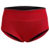 KIXZSAZ Muta da Donna, Slip in Neoprene, Pantaloncini da Ragazzo per Appassionati di Yoga e Wakeboard, Muta da Sub, da Bagno, da Bagno, Pantaloncini da Nuoto, Rosso, S