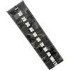 Kfwfuaee Righello da pesca montato su ingranaggi per controlli di lunghezza, tappetino adesivo in PVC per misurare i pesci con numeri grandi in centimetri e flessibile 119,9 x 20,1 cm righello adesivo