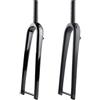 CHTKAGV Forcella for Ghiaia in Carbonio 700C con Perno Passante a Montaggio Piatto(Straight Matt)
