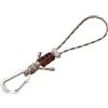 APGLSXY Clip per bottiglia in nylon Paracord per il trasporto dello zaino, moschettone in lega di alluminio per escursionismo, campeggio e viaggi, porta bottiglia all'aperto, clip per zaino, cinturino in