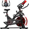 GartistGo Cyclette Magnetica, Ciclismo Fitness Interno Silenzioso con Resistenza Regolabile, Display LCD, Supporto Tablet, Sella Confortevole, Capacità 150 kg