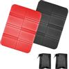 Elsrantor 2 Pezzi tappetino campeggio, poggiapiedi piscina, cuscino stadio, stuoia imbottita pieghevole, cuscini termici pieghevoli, Impermeabile camping pad, per Picnic, Campeggio e Escursionismo
