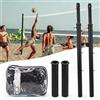 zhenmaster Pali Da Pallavolo Da Interrare, Set Rete Da Pallavolo per Interni Da 9,7 M