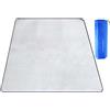 Générique Camping Foil Mat, Waterproof Tent Footprint, Ampio alluminio Picnic Blanket