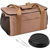 Generic Borsa da Campeggio Compartimento Impermeabile Antisversamento Antipolvere | Borsa Protettiva Per Fornello Da Trekking Sacche Organizer Antisversamento Dormitorio College Cucina Palestra Viaggio Ca